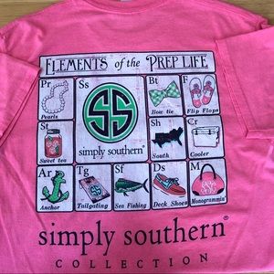 Simply Southern- Elements of the prep life Tee